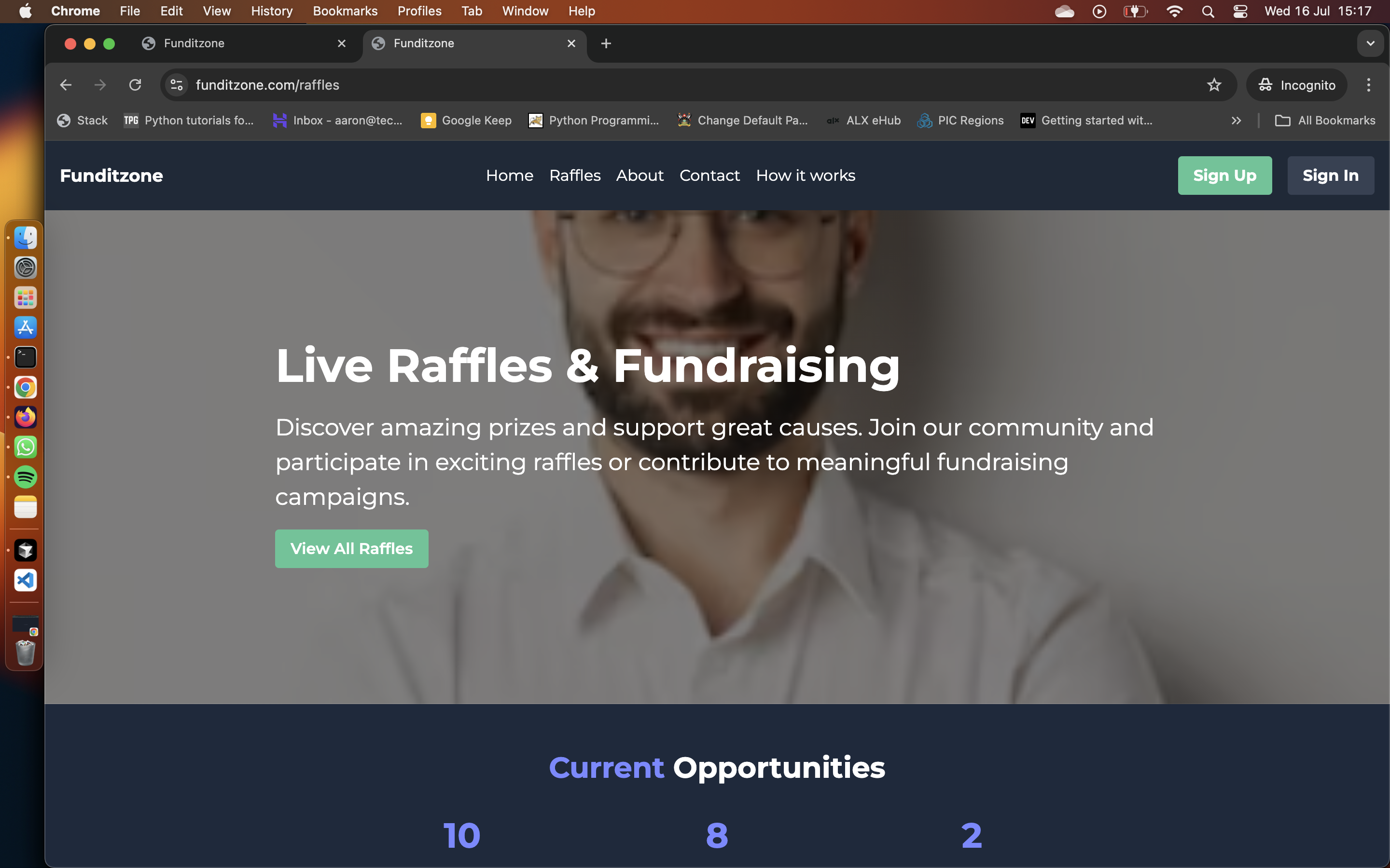 Just a test raffle